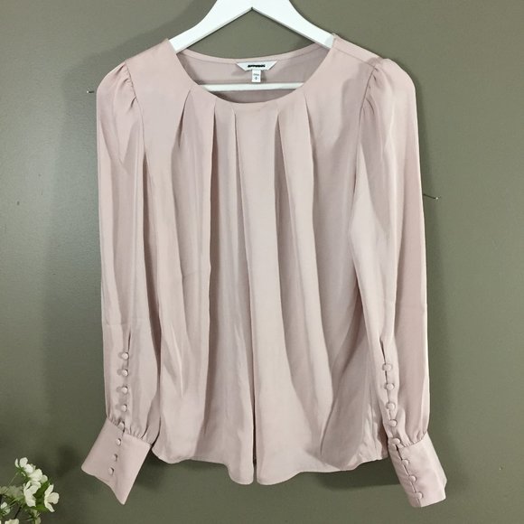Express Tops - Express Dusty Pink Blouse